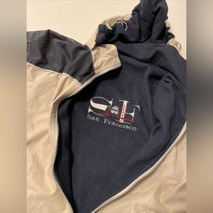 Vintage 90’s San Francisco w/ faux jacket detachable hoodie